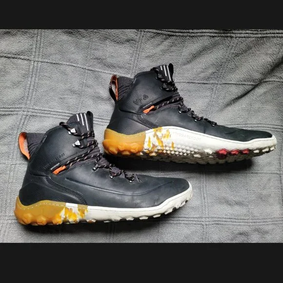 Vivobarefoot Tracker Decon FG2 Brown Black Outdoor Trail Hiking Boots Mens 49 15 - Picture 3 of 14